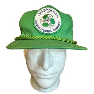 Vintage 80’s Fred Jones Manufacturing Adjustable Strapback Hat